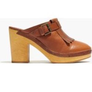 Madewell Classic Fringe Clogs